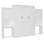 Lit escamotable polyvalent Queen Size avec rangement intégré et fonctionnalités