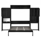 Lit escamotable polyvalent Queen Size avec rangement intégré et fonctionnalités