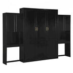 Lit escamotable polyvalent Queen Size avec rangement intégré et fonctionnalités