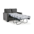 Chaise de bureau en similicuir de style Mid-Century avec hauteur réglable et piètement chromé