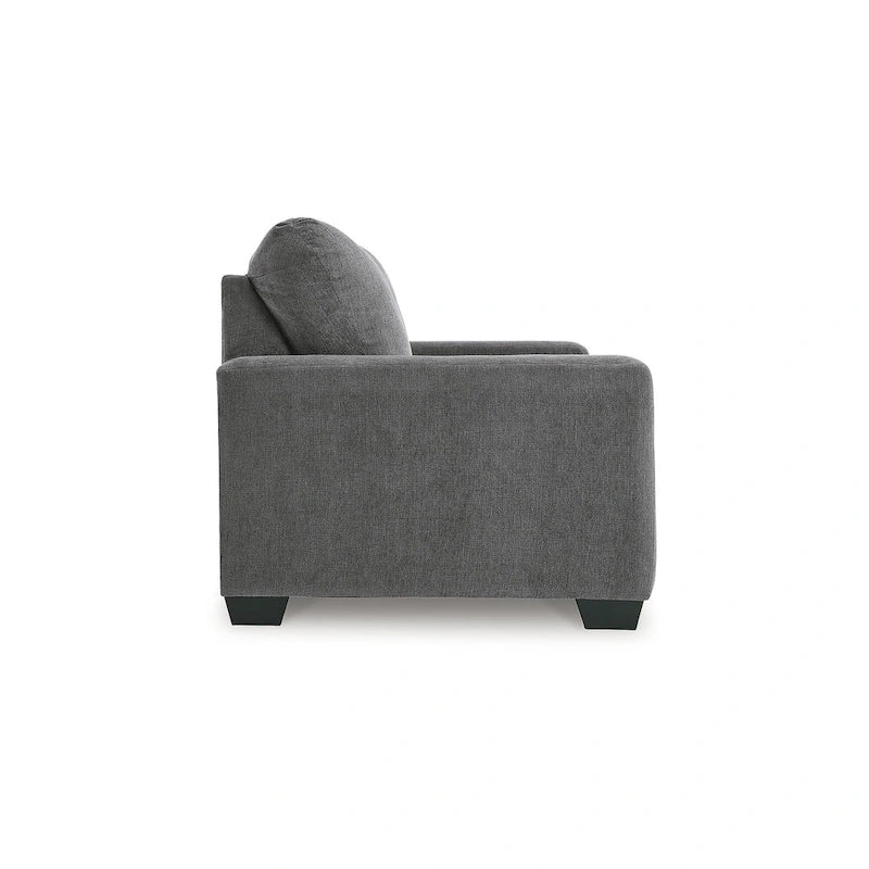Chaise de bureau en similicuir de style Mid-Century avec hauteur réglable et piètement chromé