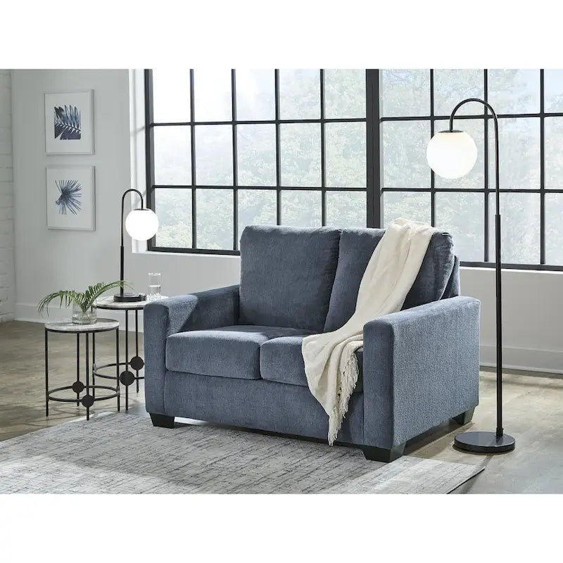 Chaise de bureau en similicuir de style Mid-Century avec hauteur réglable et piètement chromé