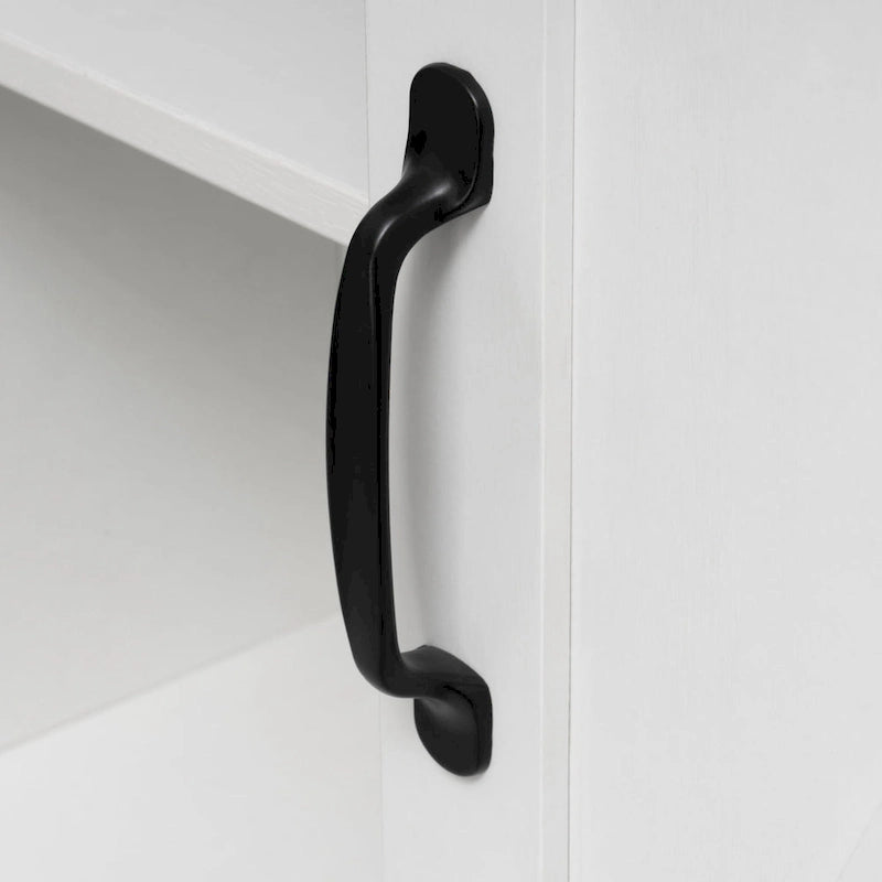 Meuble de rangement WC avec porte coulissante | 66,54H x 27,17W x 9,06P