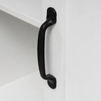 Meuble de rangement WC avec porte coulissante | 66,54H x 27,17W x 9,06P