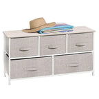 Commode à tiroirs large avec