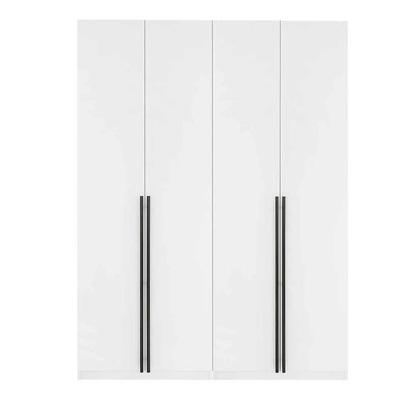 Lot de 2 armoires penderies autoportantes Manhattan Comfort Lee Modern 3.0