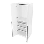 Lot de 2 armoires penderies autoportantes Manhattan Comfort Lee Modern 3.0