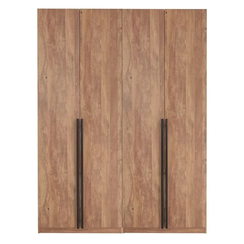 Lot de 2 armoires penderies autoportantes Manhattan Comfort Lee Modern 3.0