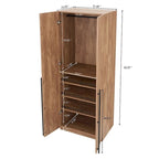 Lot de 2 armoires penderies autoportantes Manhattan Comfort Lee Modern 3.0
