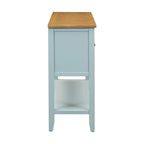 Console de la série Cambridge avec grand espace de rangement et quatre tiroirs